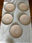Christmas Cups   Saucers  holly  -  Lamas Castellana Italy - 5 Sets