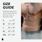 Sweet Sweat Waist Trimmer Band  women   Men  - Trainer Belt - Black Pink Size M