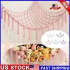 Stuffed Animal Hammock Corner Hanging Plush Toys Net Toy Storage Organizer Decor