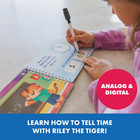 Time To Learn Telling Time Activity Set - Kids Clock Toy  Teaching Clock For Kid