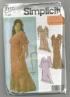 5110 Simplicity Sewing Pattern Uncut Petite Dress Plus Size 18w 20w 22w 24w