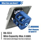 63a Rotary Changeover Switch With Master Exterior Box  660v 3    