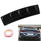 23 Inch Universal Car Rear Bumper Lip Diffuser Shark Fin Style Bumper Spoiler   