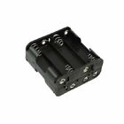2pcs  Black Plastic Battery Holder Case For 8 X Aa 12v Batteries