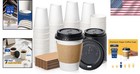 100 Pack 12 Oz Disposable Coffee Cups With Lids - Ideal For Home   Office