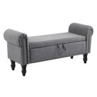 Footrest Storage Ottoman Bench Upholstered Bench End Of Bed Bench For Bedroom  