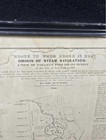 Rare 1846 Broadside  origin Of Steam Navigation  By John Hutchins Framed 