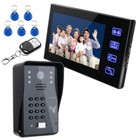 7  Video Intercom Doorbell with Camera rfid Password wireless Remote Access card