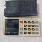Vintage 1970 s Casio Personal Mini Calculator W  Case  Made In Japan  Working