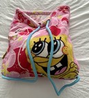 Spongebob Squarepants And Patrick  2-in-1 Backpack Beach Swimming Bath Towel