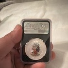 2020p Australia  1 Year Of The Mouse 1oz  999 Silver Ngc Ms70 Km 2216