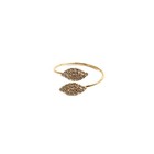 24pcs Rhinestone Napkin Rings Serviette Buckle Holders For Party Wedding Dinner