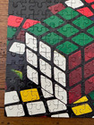 Vtg Mini 100 Pcs Jigsaw Puzzle Rubiks Cube Twister Nordevco Complete