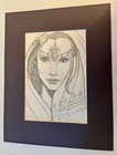 Original Signed Pencil Sketch - Fantasy Woman
