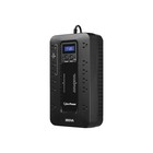 Cyberpower Ecologic Series 850va 12-outlet Ups Black  ec850lcd 