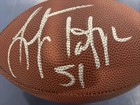 Lofa Tatupu seattle Seahawks usc Trojans  Autographed nfl Football