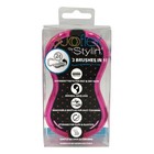 Oval Detangling Hair Brush Stylin Duo Flex Bristle Brush For Smooth Styling