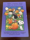 Vintage Hallmark Peanuts Halloween Greeting Card Folding Pumpkin Patch Unused