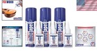 Super Ca Glue Adhesive Activator 3 Pack For Plastic Glass Ceramic Diy Projects