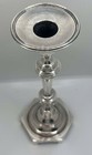 Antique Portuguese  916 Silver Candlestick     Lisbon     387 Grams