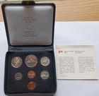 1977  1978  1980 Canada Unc Coins Mint Sets  Three Prooflike Rcm Canadian Sets