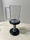 Fun Barware  Beer Mug With Bell Ringer   Barbell Beer Mug   Beer Mug Shot Glass