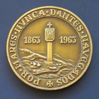 Portuguese Navy Museum 1863-1963 Centenary Bronze Commemorative Medal