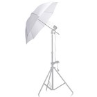 Neewer 2 Packs 83cm Photography Studio Flash Translucent White Soft Umbrella