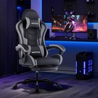 Gaming Chair With Footrest  Ergonomic Gaming Chair  Computer Chair With Lumbar