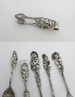 German 800 Silver 5pc Set For Tea Or Coffee - Hildesheimer Rose