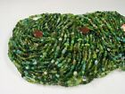 2 Pounds Green Color India Handmade Glass Spacer Beads Bulk Lot  qkp-7     