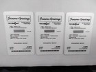 Usa Card Angels Jumbo Phone Card Set Of 3 All 9 Of 40 Matches Die Cut Unused
