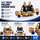 34-350 Backflow Preventer 3 4    Double Check Valve 350xl Replacement For Zurn