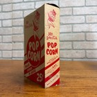 Vintage 1950s Mr  Dee-lish 25 Cent Movie Popcorn Box Drive In Theater