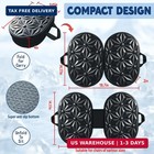 Foldable Cooling Gel Memory Foam Seat Cushion For Outdoor   Stadium Use
