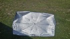 Compact folding Umbrella With Cover  Black   Silver  For Car Windshield