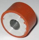 4 X Rubber Coated Aluminum Roller Set - 8 Mm Bore - 22 Mm Dia  - 12 5 Mm Thick