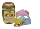 Bath   Body Works Pocketbac Jelly Sandal Amalfi Lemon Sanitizer Gel Holder Set