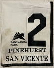 Saddle Cloth -worn By Pinehurst-grade 2 2022 San Vicente-2nd-dirty-baffert- 1 2