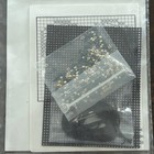 Mill Hill Counted Glass Bead Kit Jewelled Hearts Vintage 1992 Pin New 