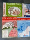 Lot Of 6 Schaum Piano Organ Sheet Music Books Folk Songs And Dances