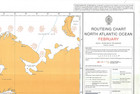 5124 2  Routeing Chart North Atlantic Ocean February Chart Map Marine Admiralty
