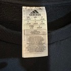 Adidas Women s Essentials Fleece 3-stripes Crewneck Sweatshirt Black