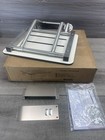 18  X 16  Ada Compliant Phenolic White Folding Shower Seat Bench Mount Open Box