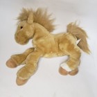 Vintage Animal Alley Mustang Horse Plush Brown Toys R Us Floppy Pony Retired