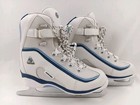 Jackson Softec Figure Ice Skates Womens 8 White Blue