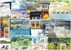Australia 40 Different Miniature Sheets Of Stamps All Cto used With Gum