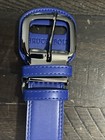 Bruce Bolt Baseball Belt Adjustable 29-42 Waist Blue Uniform Softball Adult