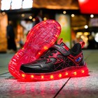 Led Light Up Shoes For Boys Girls Glow Sneakers With Usb Rechargeable Flashin   