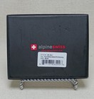 Men s Wallet New Leather Black Flip Billfold Bifold Swiss Rfid